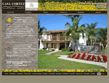 Tablet Screenshot of casacortezapartments.com